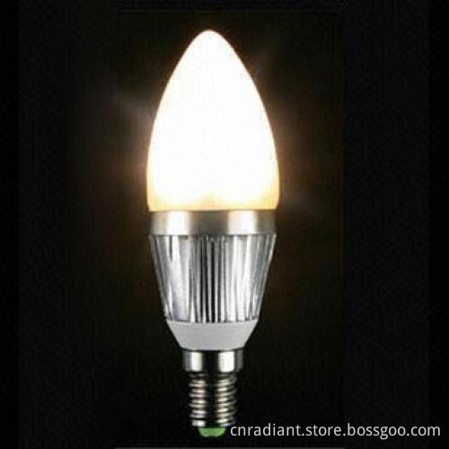 LED Candle light,LED bulb,4w,E27/E14 base,CE warrant two years